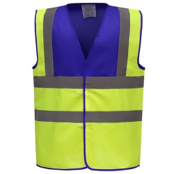 Hi-Vis 2 Bands & Braces Waistcoat