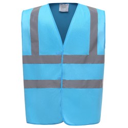 Hi-Vis 2 Bands & Braces Waistcoat