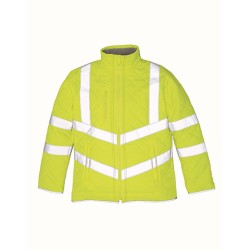 Hi-Vis Kensington Jacket With Fleece Lining