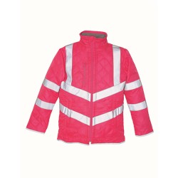 Hi-Vis Kensington Jacket With Fleece Lining