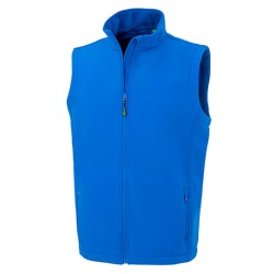 Men´s Recycled 2-Layer Printable Softshell Bodywarmer