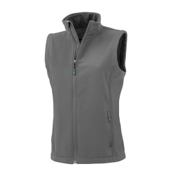 Women´s Recycled 2-Layer Printable Softshell Bodywarmer
