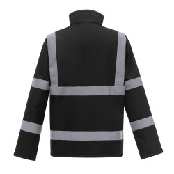 Hi-Vis 2 Bands & Braces Softshell Jacket