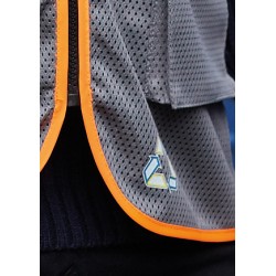 Hi-Vis Top Cool Recycled Open Mesh Executive Waistcoat