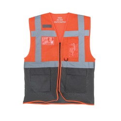 Hi-Vis Top Cool Recycled Open Mesh Executive Waistcoat