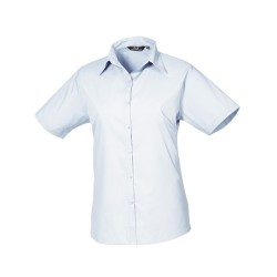 Women´s Poplin Short Sleeve Blouse