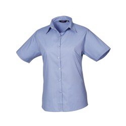 Women´s Poplin Short Sleeve Blouse