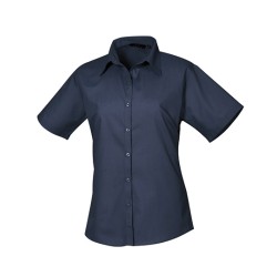 Women´s Poplin Short Sleeve Blouse