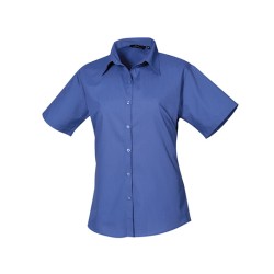 Women´s Poplin Short Sleeve Blouse