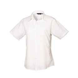 Women´s Poplin Short Sleeve Blouse