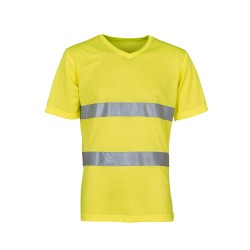 Hi-Vis Top Cool Super Light V-Neck T-Shirt