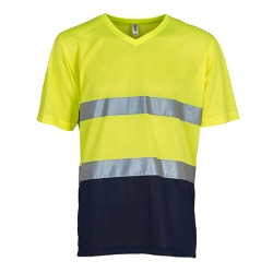 Hi-Vis Top Cool Super Light V-Neck T-Shirt