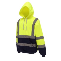 Hi-Vis Pull-Over Hoodie