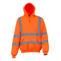 Hi-Vis Pull-Over Hoodie