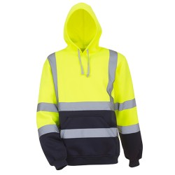 Hi-Vis Pull-Over Hoodie