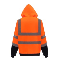 Hi-Vis Zip Hoodie