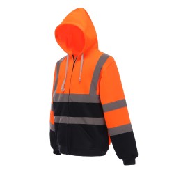 Hi-Vis Zip Hoodie