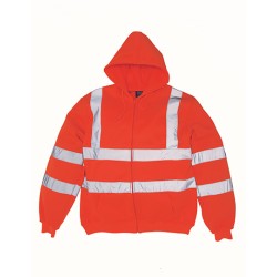 Hi-Vis Zip Hoodie