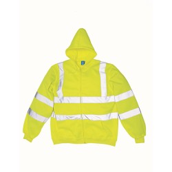 Hi-Vis Zip Hoodie