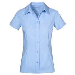 Women´s Poplin Shirt Short Sleeve