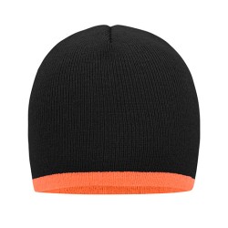 Beanie With Contrasting Border