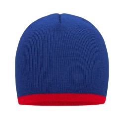 Beanie With Contrasting Border