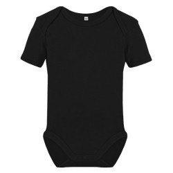 Organic Baby Bodysuit Short Sleeve Rebel 01