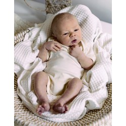 Organic Baby Bodysuit Short Sleeve Rebel 01