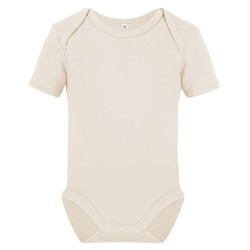 Organic Baby Bodysuit Short Sleeve Rebel 01