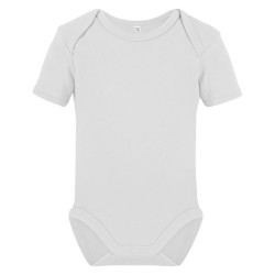 Organic Baby Bodysuit Short Sleeve Rebel 01