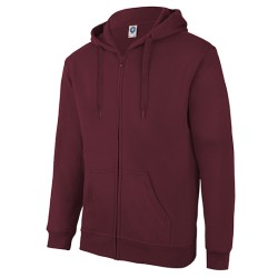 Zip Through Hooded Sweat Jacket