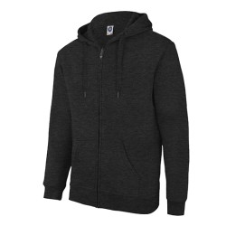 Zip Through Hooded Sweat Jacket