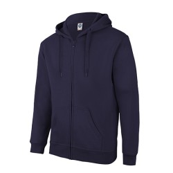 Zip Through Hooded Sweat Jacket