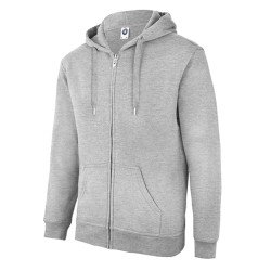 Zip Through Hooded Sweat Jacket