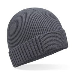 Organic Cotton Engineered Patch Beanie