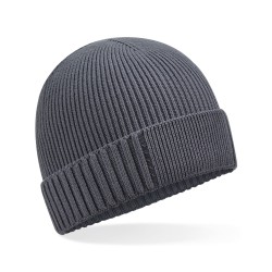 Organic Cotton Engineered Patch Beanie