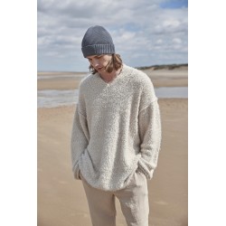 Organic Cotton Engineered Patch Beanie