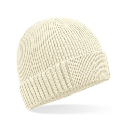 Organic Cotton Engineered Patch Beanie