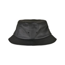 Imitation Leather Bucket Hat