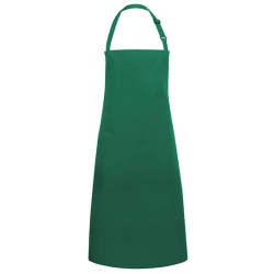 Bib Apron Basic With Pocket And Buckle