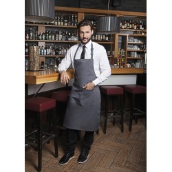 Bib Apron Basic With Pocket And Buckle