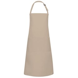 Bib Apron Basic With Pocket And Buckle