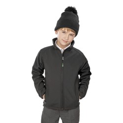 Recycled 2-Layer Printable Junior Softshell Jacket