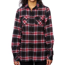 Ladies´ Woven Plaid Flannel Shirt