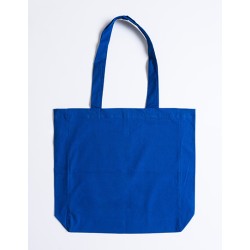 Cotton Bag Side Fold Long Handles