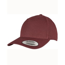 YP Classics 5-Panel Premium Curved Visor Snapback Cap