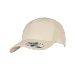 YP Classics 5-Panel Premium Curved Visor Snapback Cap