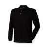 Long Sleeved Cotton Piqué Polo Shirt