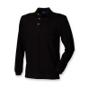 Long Sleeved Cotton Piqué Polo Shirt