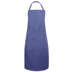 Bib Apron Jeans-Style With Pocket